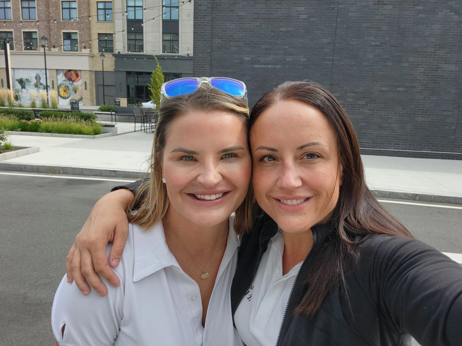 two women taking a selfie