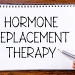 Hormone Replacement Therapy written on a notebook in Salem, NH